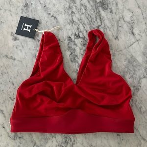 HARPER WILDE BLISS BRA SIZE LARGE IN RED